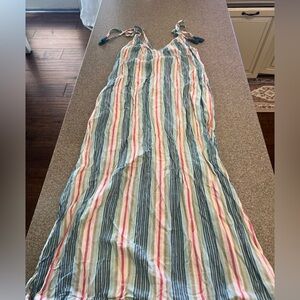 Old Navy Multicolor Striped Dress